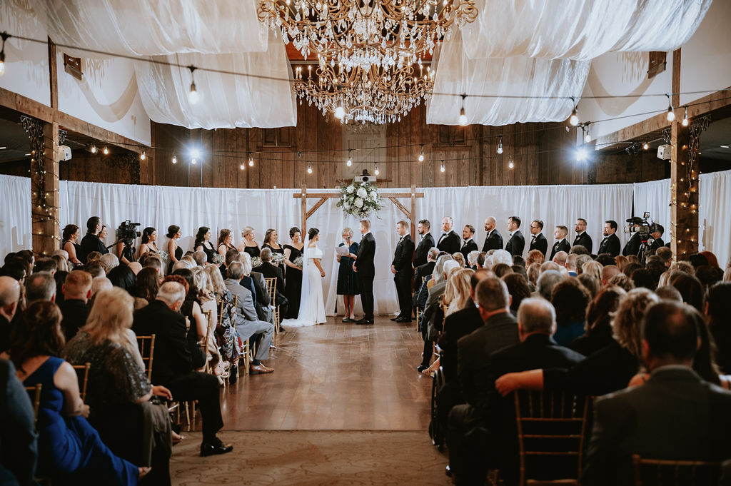 Normandy Farm grand ballroom barn ceremony wedding photographer Blue Bell Pennsylvania